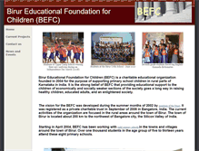 Tablet Screenshot of befc-trust.org